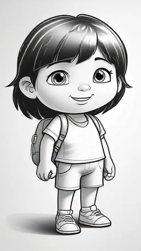 Dora Drawing Sketch Picture