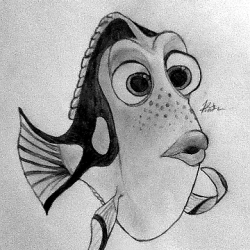 Dory Drawing Modern Sketch