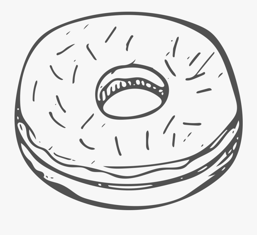 Doughnut Drawing Hand drawn