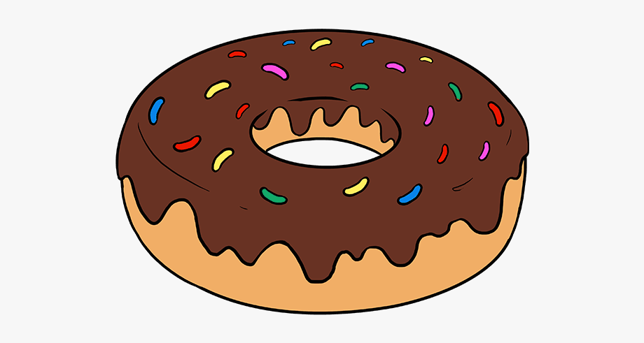 Doughnut Drawing Sketch