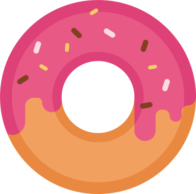 Doughnut, Treat, Fried, Sweet, Ring-Shaped Drawing