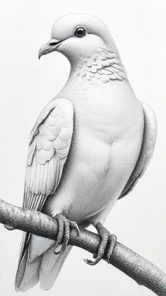 Dove Drawing Art Sketch Image