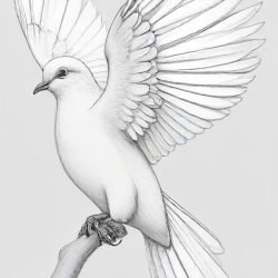 Dove Drawing Sketch Picture