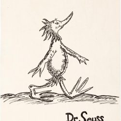 Dr Seuss Drawing Artistic Sketching