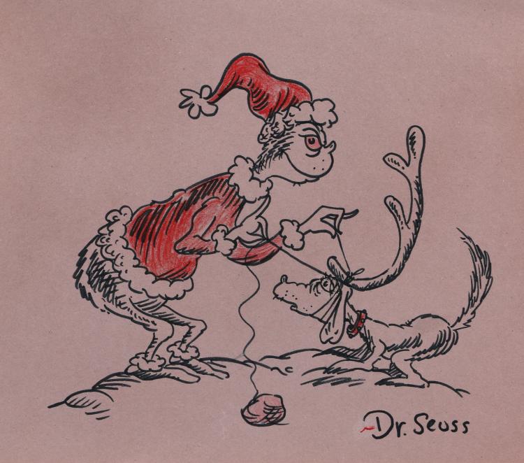 Dr Seuss Drawing Fine Art