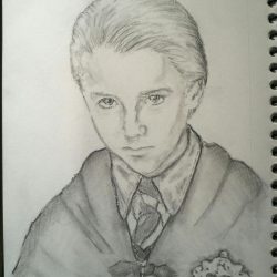 Draco Malfoy Drawing Amazing Sketch