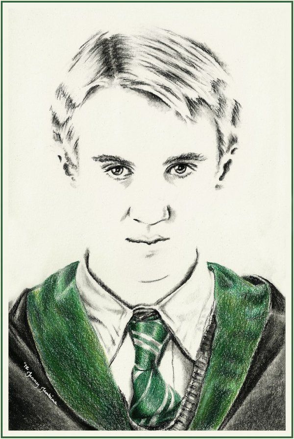 Draco Malfoy Drawing Fine Art