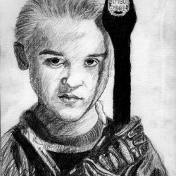 Draco Malfoy Drawing Hand drawn