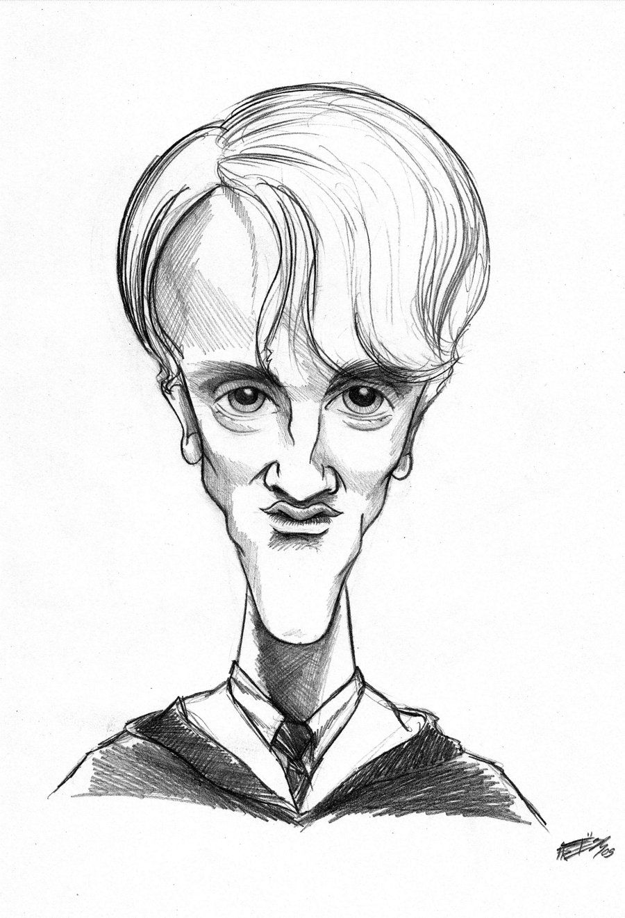 Draco Malfoy Drawing Hand drawn Sketch