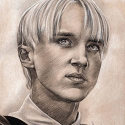 Draco Malfoy Drawing Modern Sketch