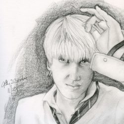 Draco Malfoy Drawing Realistic Sketch