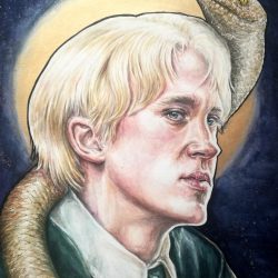 Draco Malfoy Drawing Unique Art