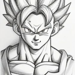 Dragon Ball Z Drawing Art Sketch Image