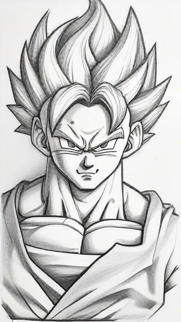 Dragon Ball Z Drawing Art Sketch Image