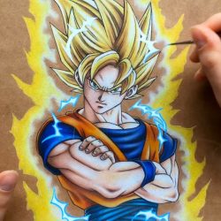 Dragon Ball Z Drawing Artistic Sketching