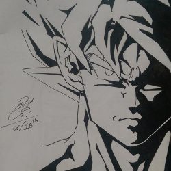 Dragon Ball Z Drawing Hand drawn Sketch