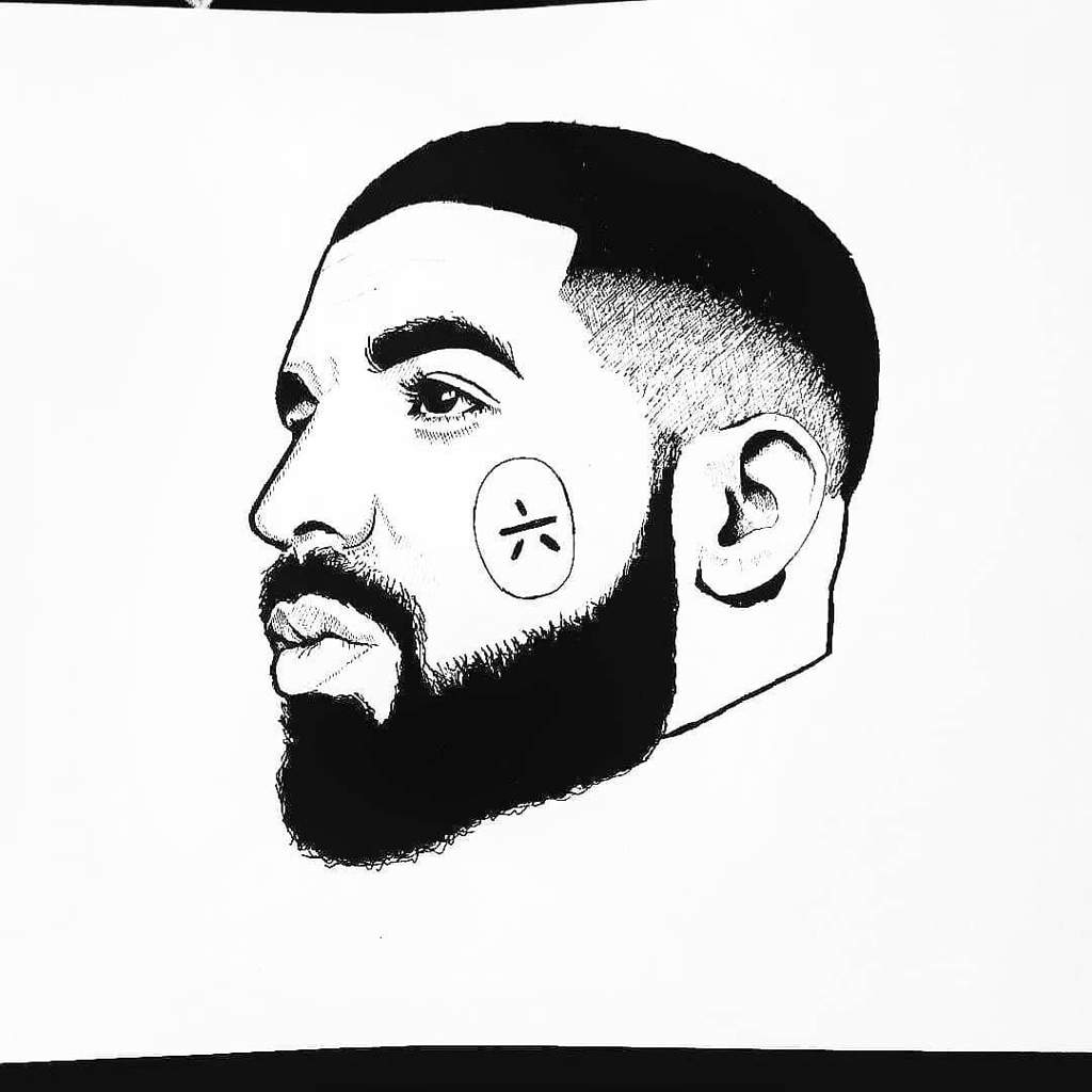 Drake Drawing Beautiful Artwork