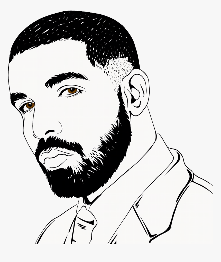 Drake Drawing Detailed Sketch