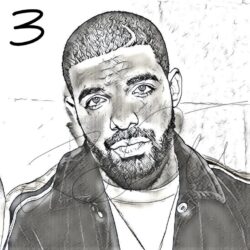 Drake Drawing Hand Drawn Sketch