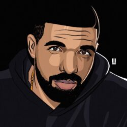 Drake Drawing Intricate Artwork