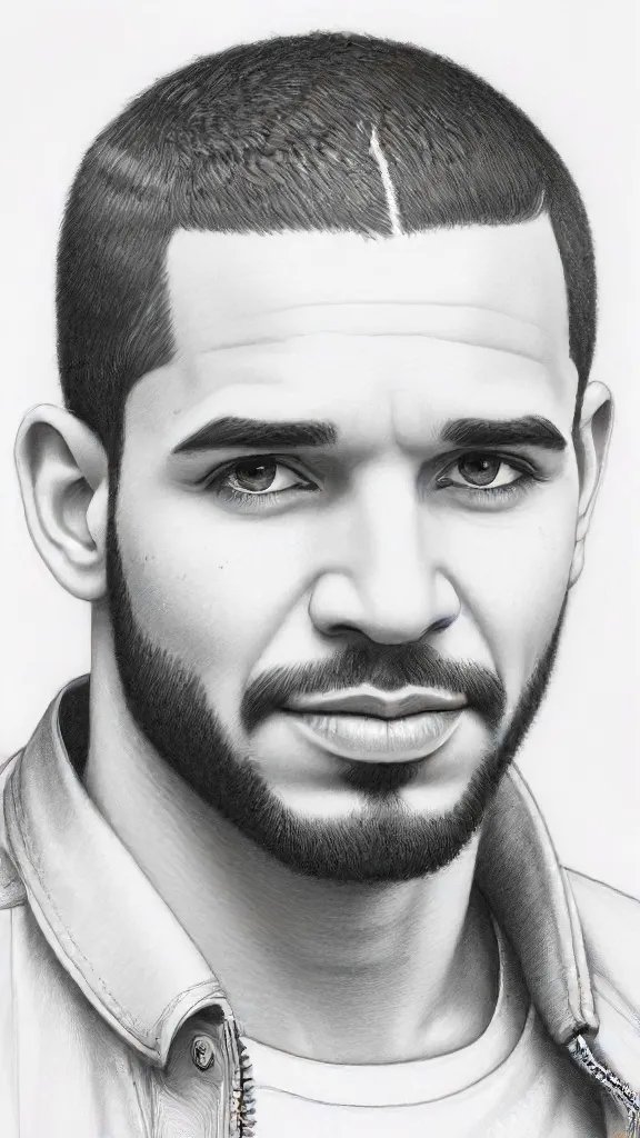 Drake Drawing Sketch Picture