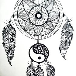 Dream Catcher Drawing