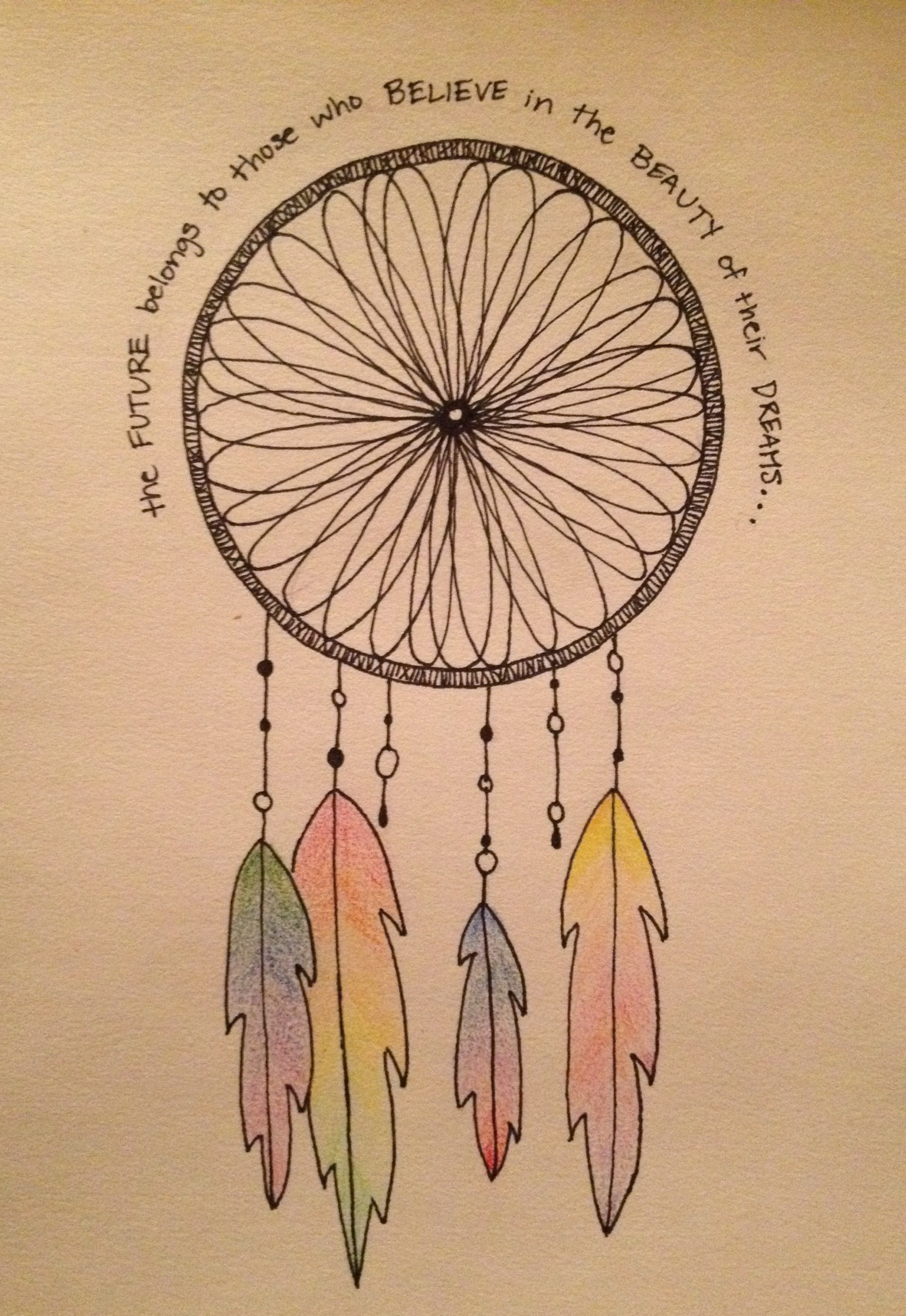 Dream Catcher Drawing Creative Style