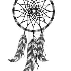 Dream Catcher Drawing Hand drawn