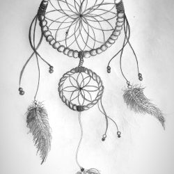 Dream Catcher Drawing Intricate Artwork