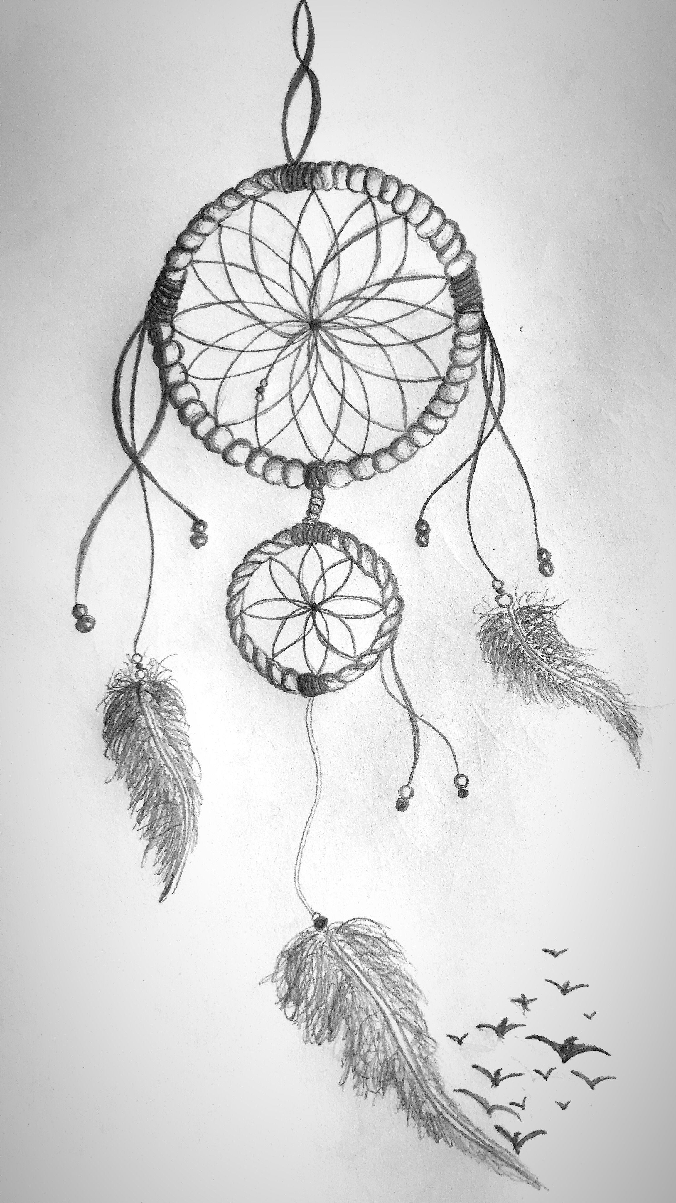 Dream Catcher Drawing Intricate Artwork