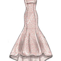 Dress Design Drawing Creative Style