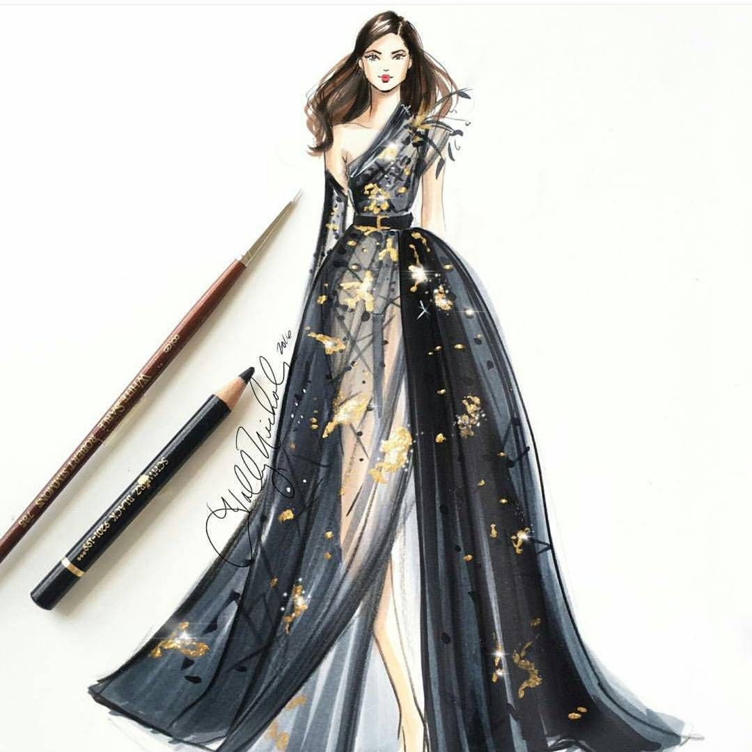 Dress Design Drawing