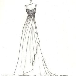 Dress Drawing Creative Style