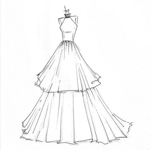 Dress Drawing Fine Art