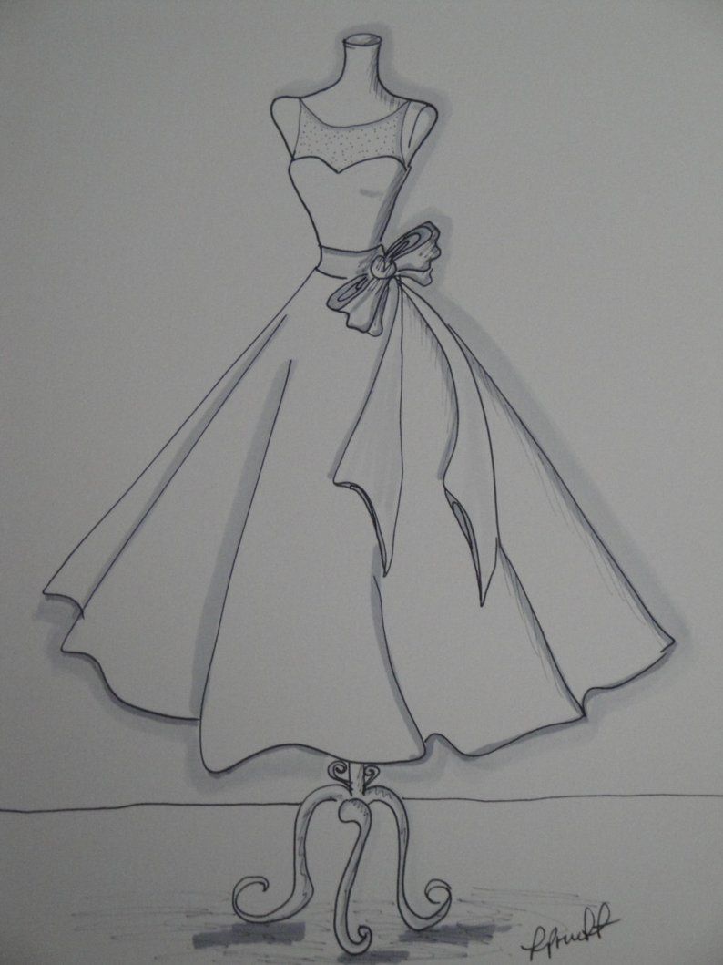 Dress Drawing