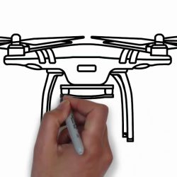 Drone Drawing Art