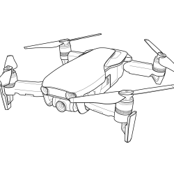 Drone Drawing Artistic Sketching