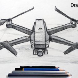 Drone Drawing Intricate Artwork