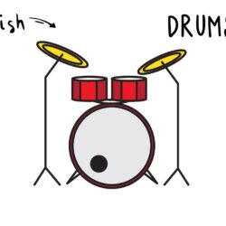 Drum Drawing Amazing Sketch