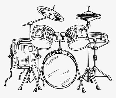 Drumming, Percussion, Beats, Music, Rhythm Drawing