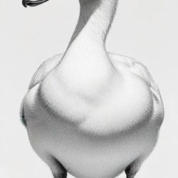 Duck Drawing Art Sketch Image