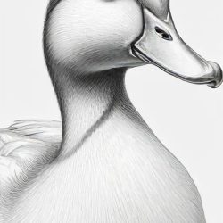 Duck Drawing Sketch Picture