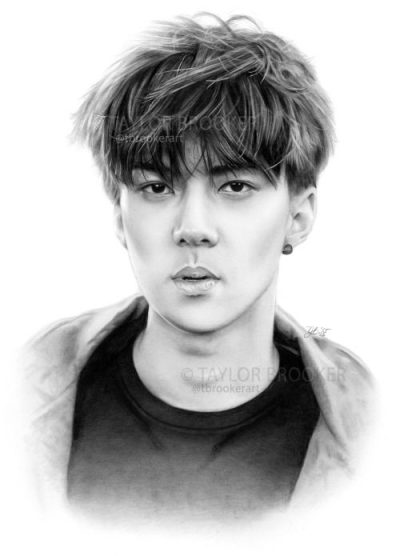 EXO, Entertainment, Galaxy, K-Pop, Music Drawing