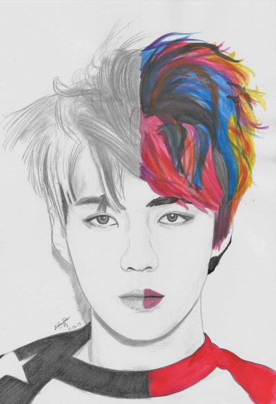 EXO, Energy, Overdrive, X-factor, Outburst Drawing