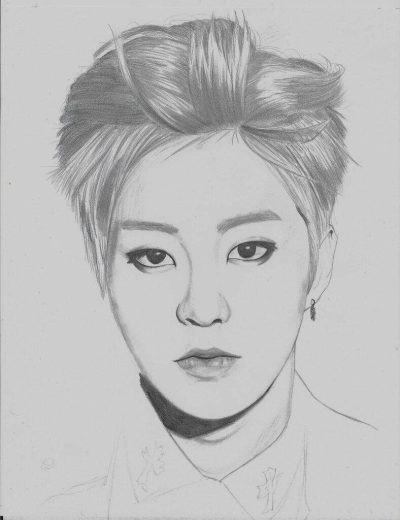 EXO, Group, K-Pop, Performance, Music Drawing