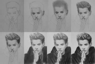 EXO, Group, Universe, K-Pop, Music Drawing