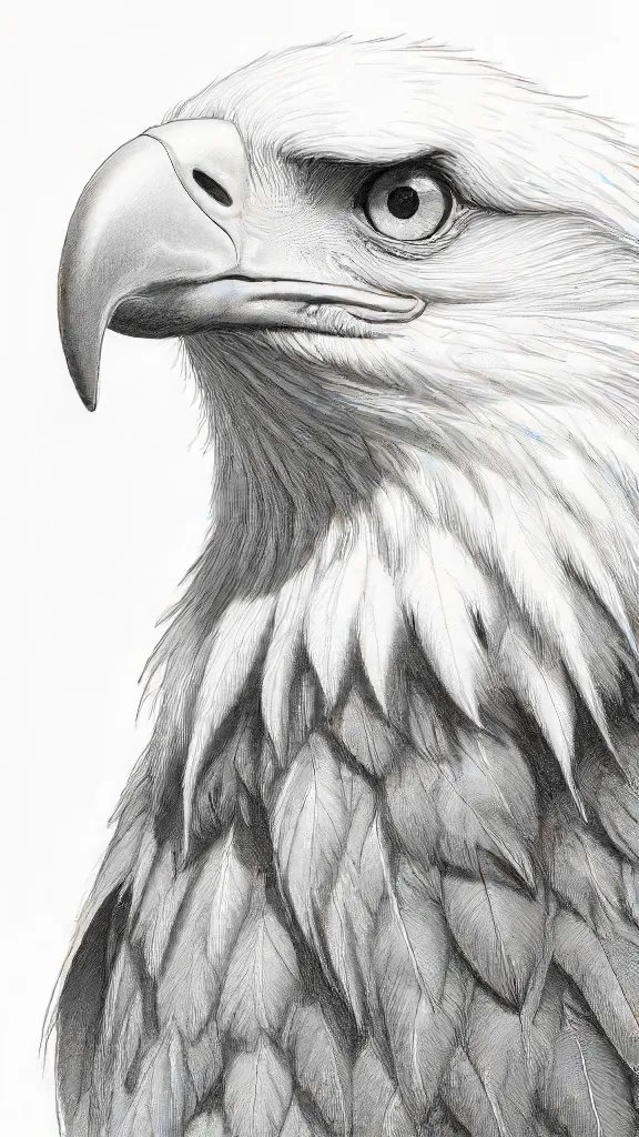 Eagle Head Drawing Art Sketch Image