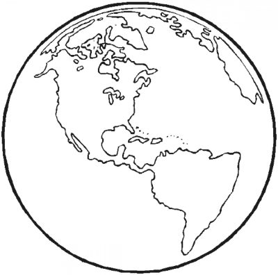 Earth, World, Sphere, Habitat, Planet Drawing