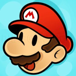 Easy Mario Drawing Artistic Sketching