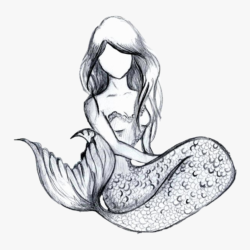 Easy Mermaid Drawing Artistic Sketching